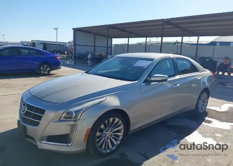 2014 Cadillac Cts Luxury из США, поврежденный, VIN 1G6AR5SX7E0129770